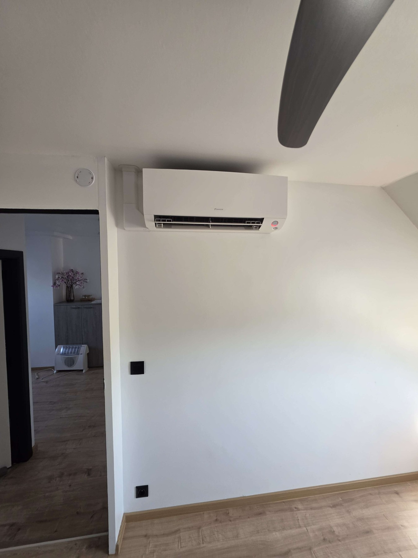 Tweede slaapkamer met Daikin Comfora-binnenunit